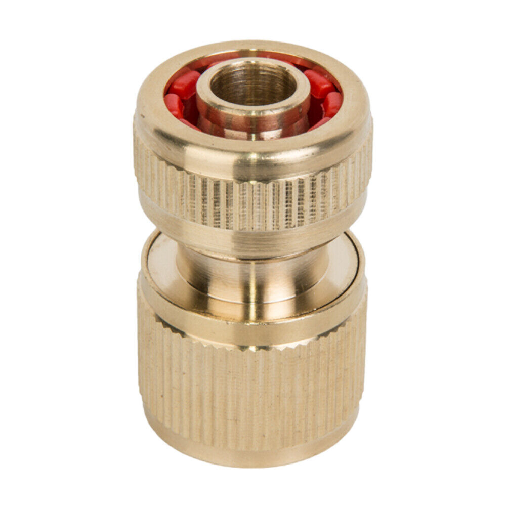 Brass Tap Connector Adaptor 1/2" 3/4" Garden Water Fit Hose Pipe Tap Female Male - Image 4