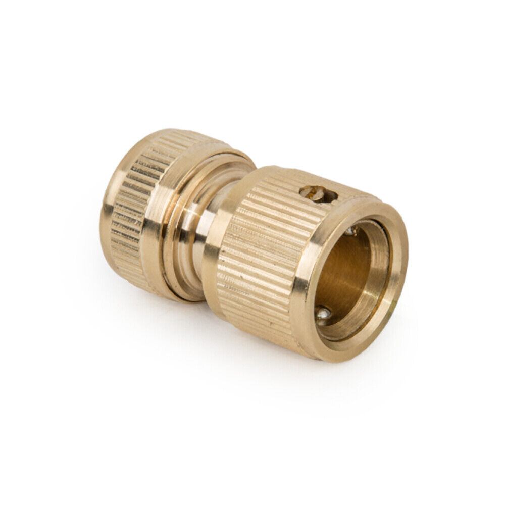 Brass Tap Connector Adaptor 1/2" 3/4" Garden Water Fit Hose Pipe Tap Female Male - Image 5