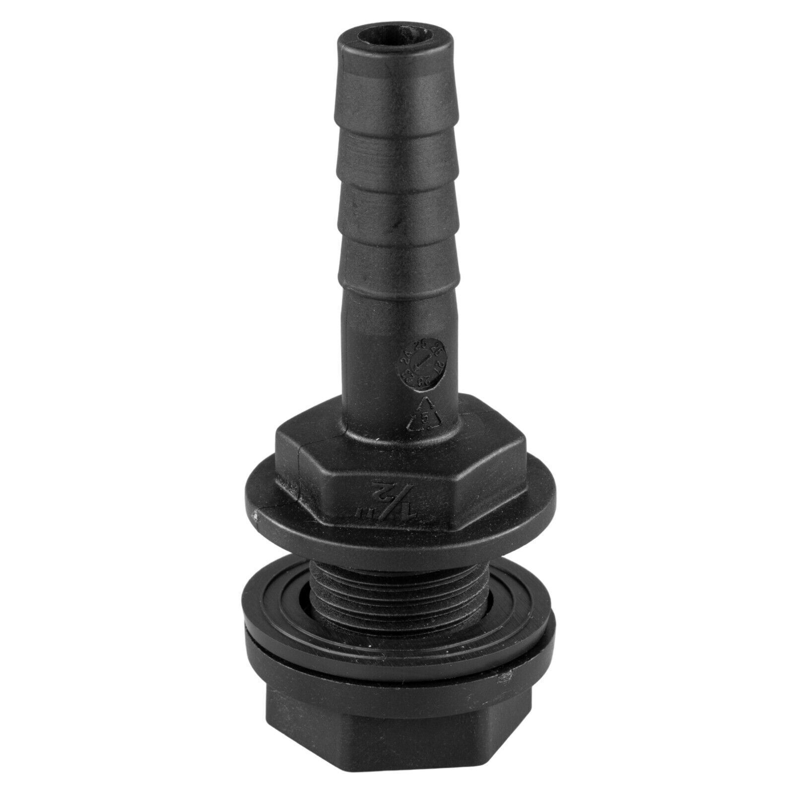 Water Butt Connector Adapter Tank Fitting 1/2" - 2" Barb Straight 90 Pipe Outlet - Image 7