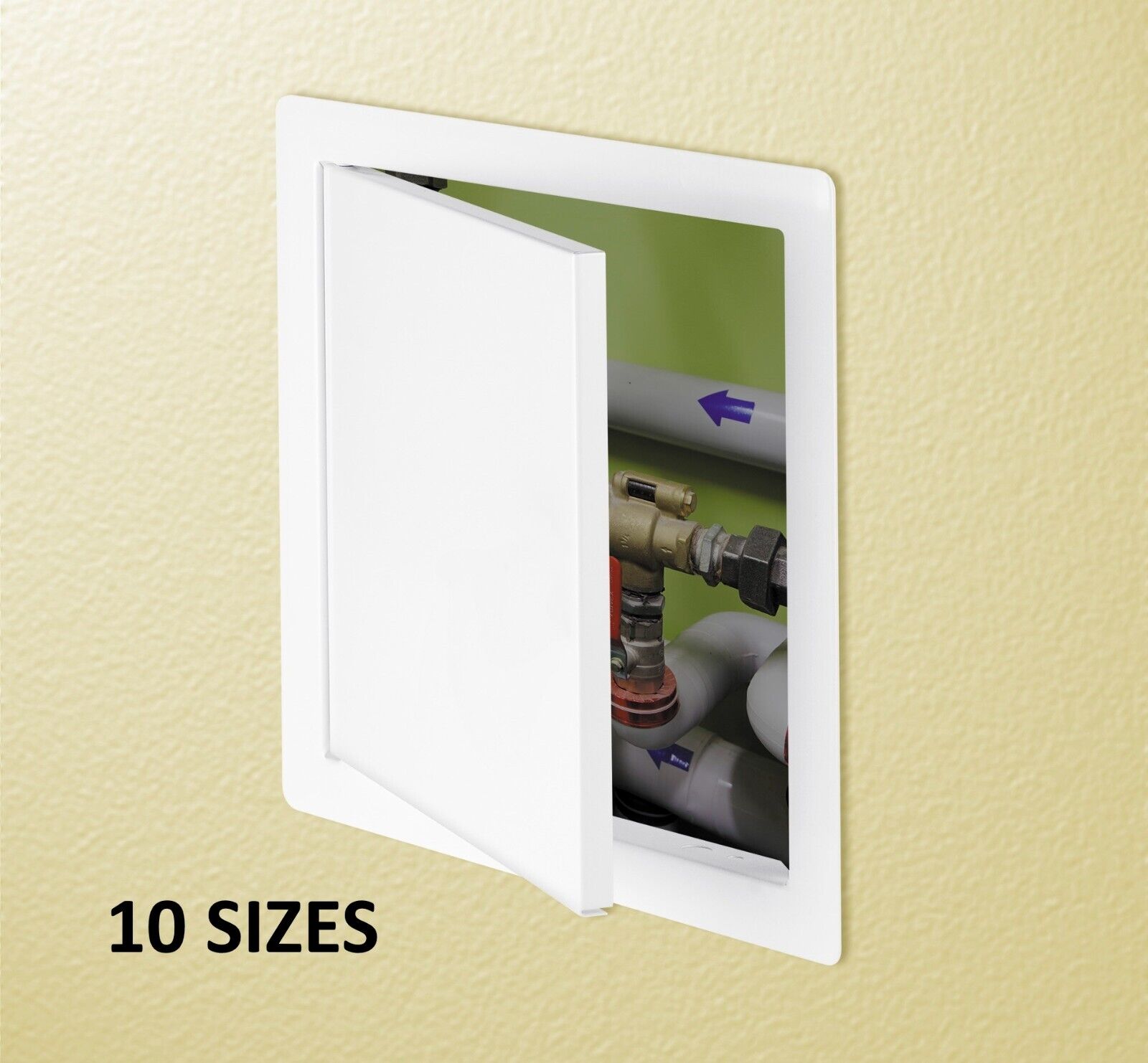 Access Panel Inspection Hatch White Sturdy Plastic Revision Door Small to Large