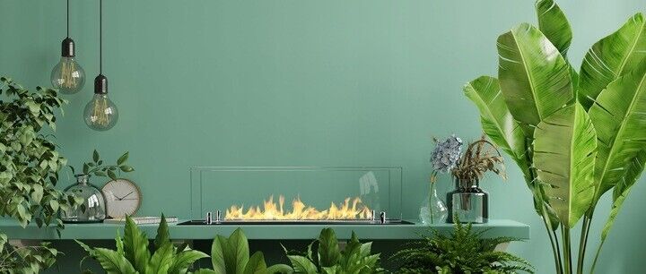 Bio ethanol Fireplace Burner Furniture Insert Container 650mm - Image 14