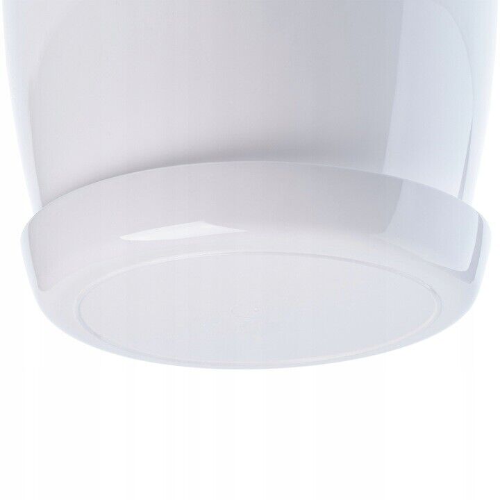 Plant Flower Pot Plastic 20 Colours 9 sizes Gloss Pots Planter Saucer Tray Deco - Image 11