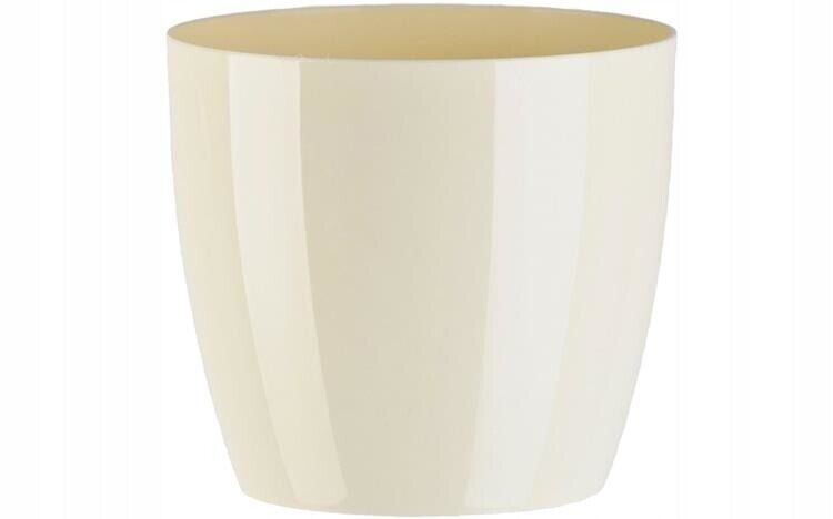 Plant Flower Pot Plastic 20 Colours 9 sizes Gloss Pots Planter Saucer Tray Deco - Image 15