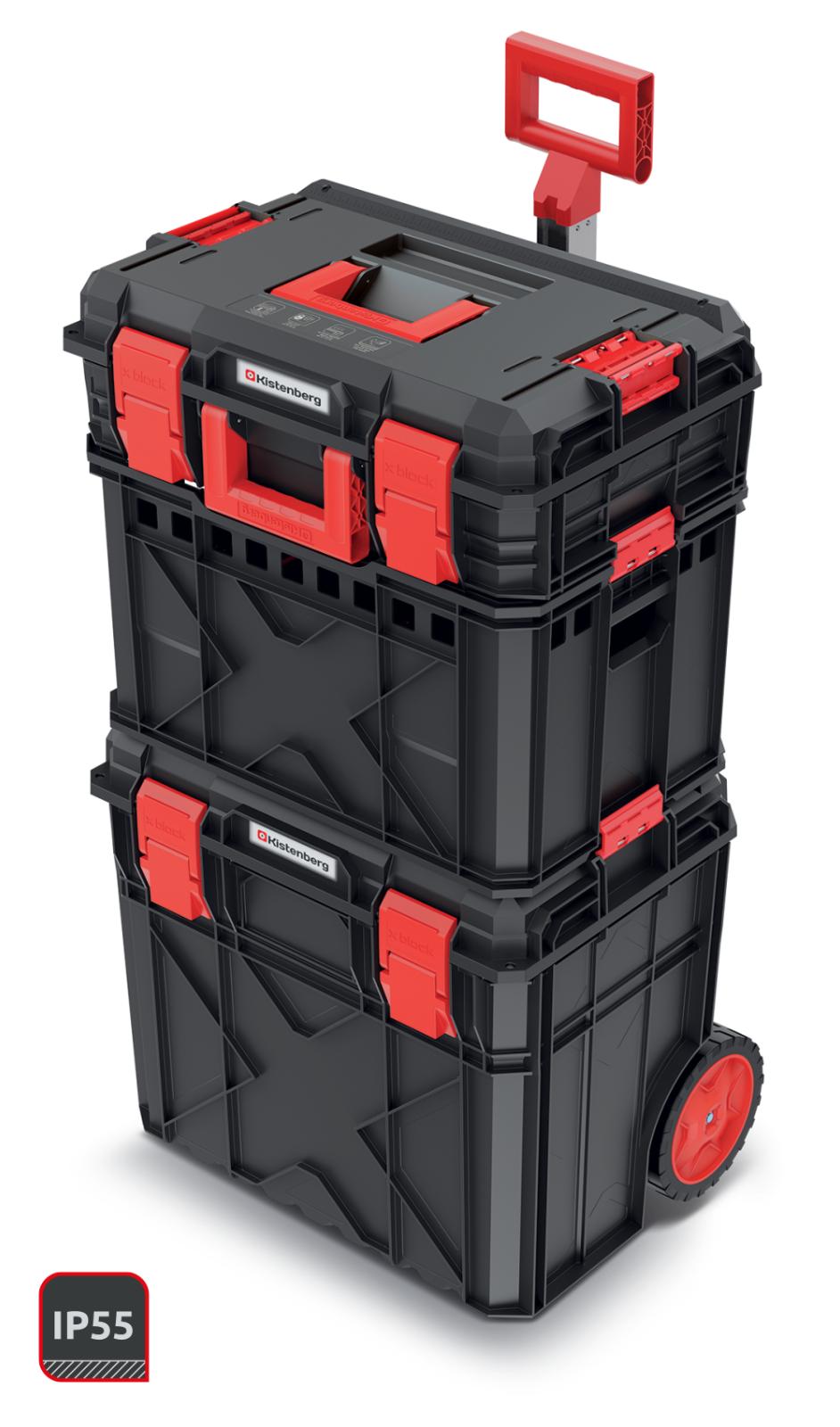 Tough Modular System Mobile Workshop Tool Storage Box Wheels Platform Kistenberg - Image 2