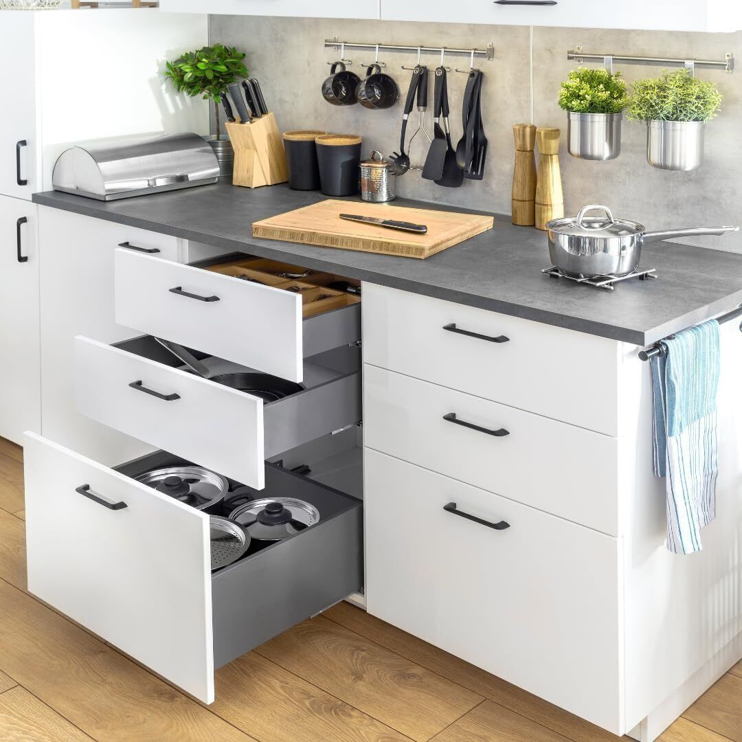 Soft Close drawer runners Invisible concealed undermount slides Full Extension - Image 6