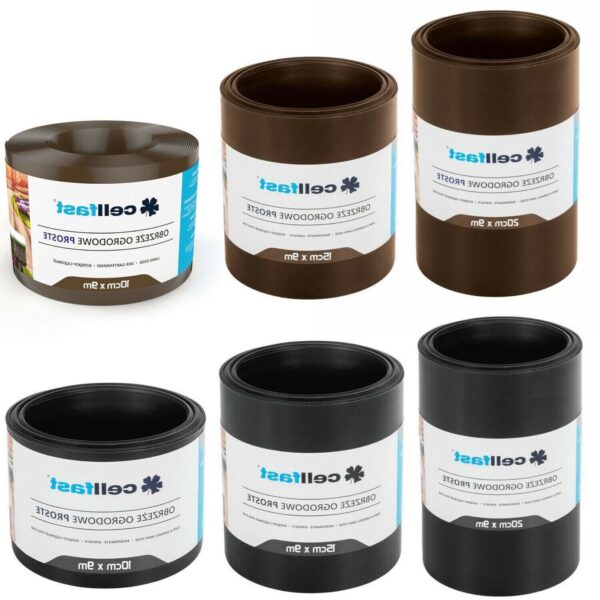 Straight Garden Lawn Grass Edging Border Fence Panel Plant Wall Separator 9m