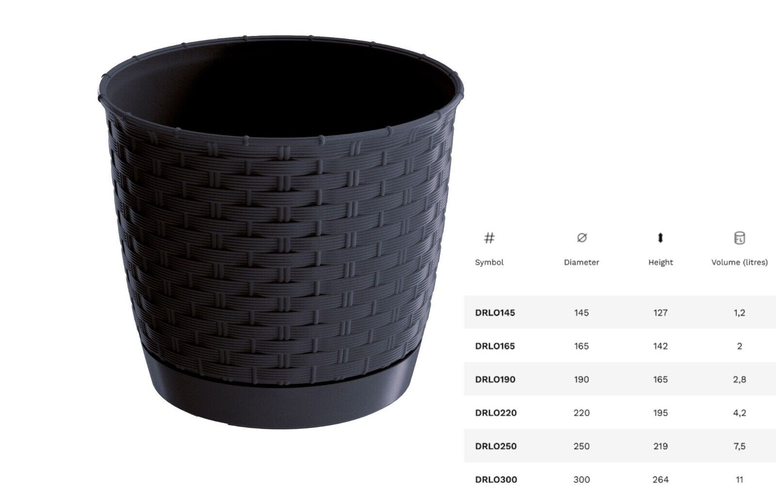 Plant Pot Flowerpot Wave Plastic Crystal Modern Decorative Small Medium Large - Image 7