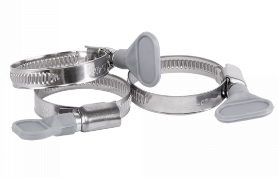 Butterfly Wing W4 Stainless Steel (Galvanised) Jubilee Type Hose Pipe Clips