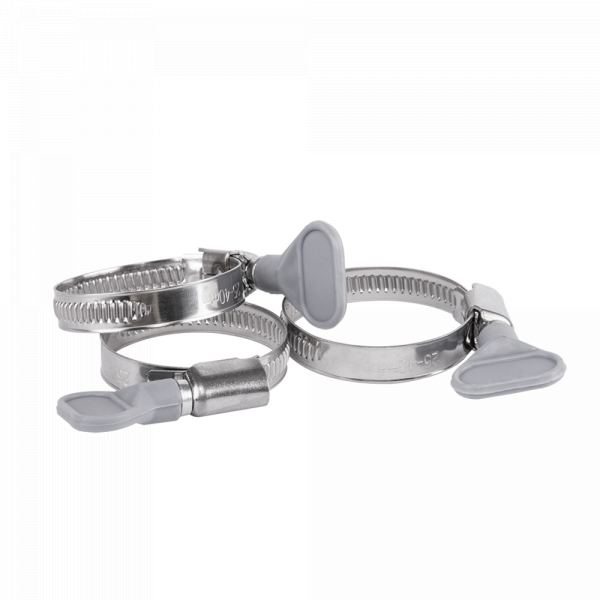 Butterfly Wing W4 Stainless Steel (Galvanised) Jubilee Type Hose Pipe Clips - Image 3