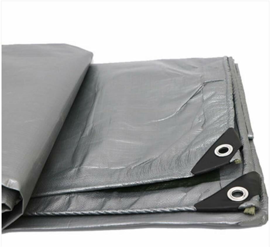 Tarpaulin Cover Tarp Sheet Silver 160GSM Waterproof Ground Camping Multipurpose - Image 2
