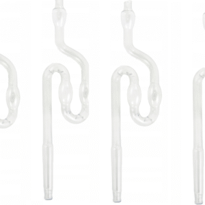 2 Chamber Bubbler Airlock For Home Brew Beer And Wine Making - Pack of 4