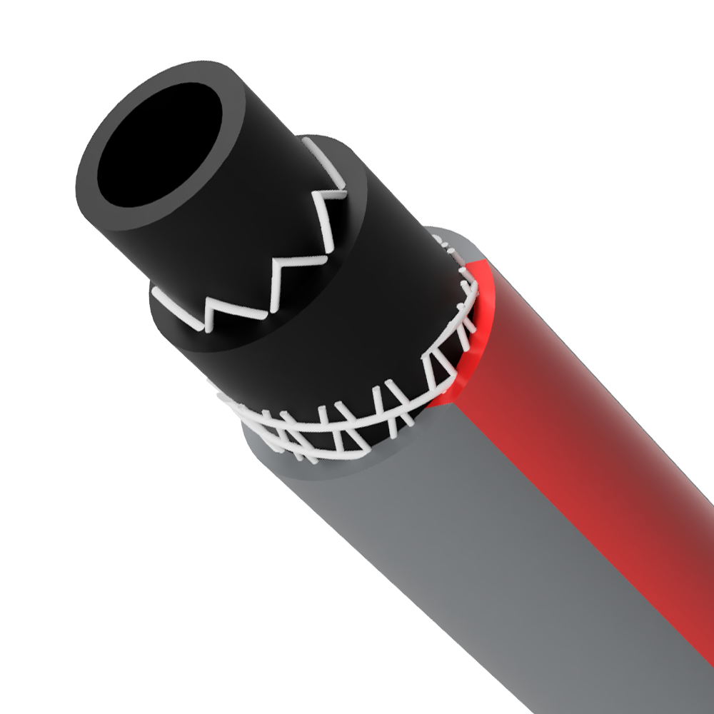 Garden Hose Reel Reinforced Outdoor Red Grey Premium 6 Layer 1/2 3/4 20M 50M 30M - Image 2