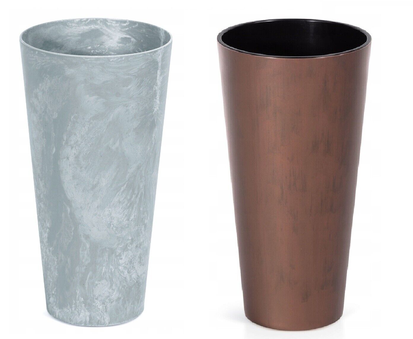 Planter Plant Pot Flowerpot Cylinder Outdoor Garden Balcony Indoor Beton Tall