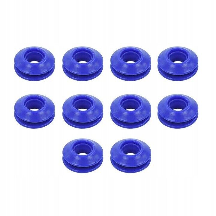 20 Blue Plastic Snap Eyelets 12mm, Washer Sealed for Tarpaulin & Groundsheets