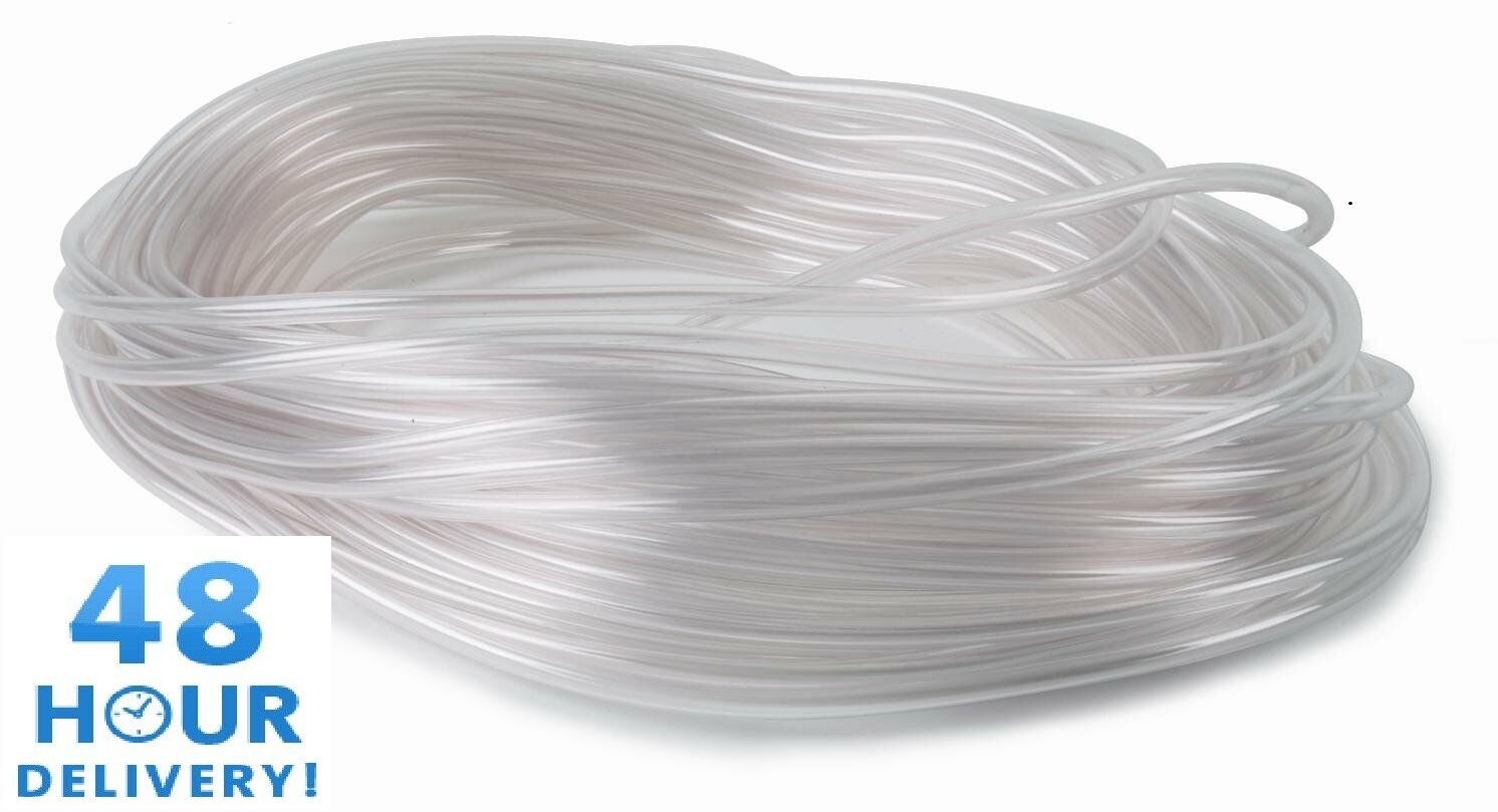 4mm Aquarium Air Line Tubing Hosing Pipe for Fish Tank Air Tube Pump PVC Pond