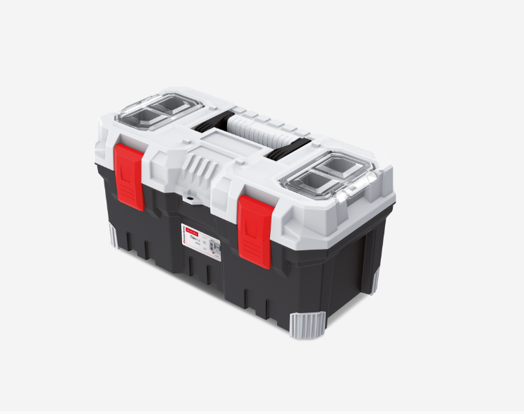 Storage Tool Box Kristenberg 20" Plastic Toolbox Removeable Tray Compartment - Image 2