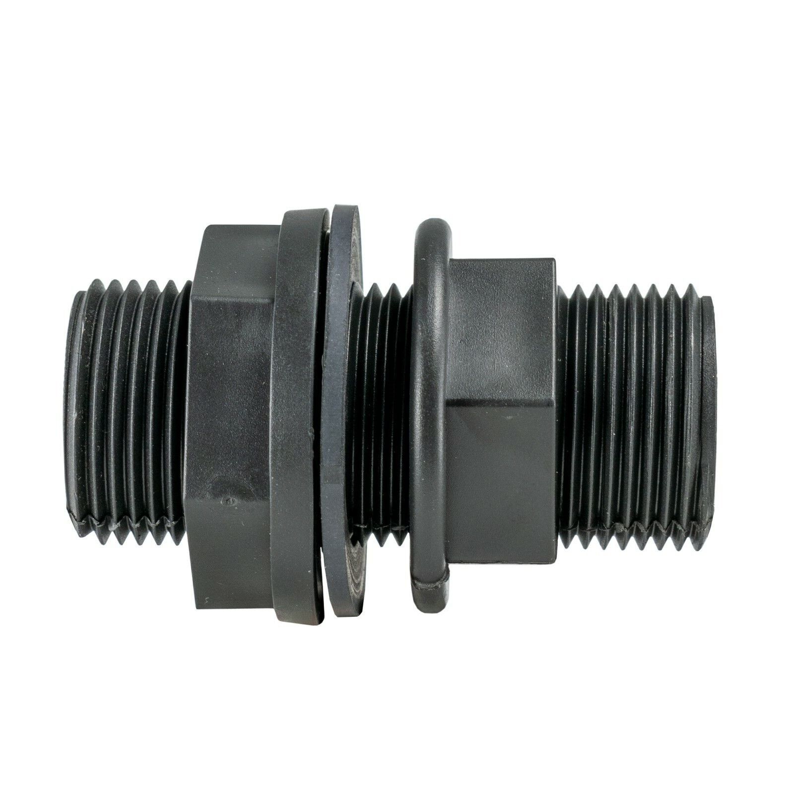 Water butt tank metal butterfly tap kit universal click-lock connection 1/2 3/4 - Image 4