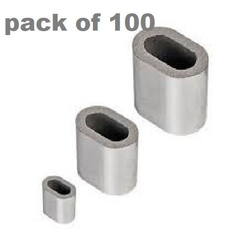 Steel Wire Rope Ferrules Crimping Sleeve Also For Marine Stainless Steel Wire TA - Image 6