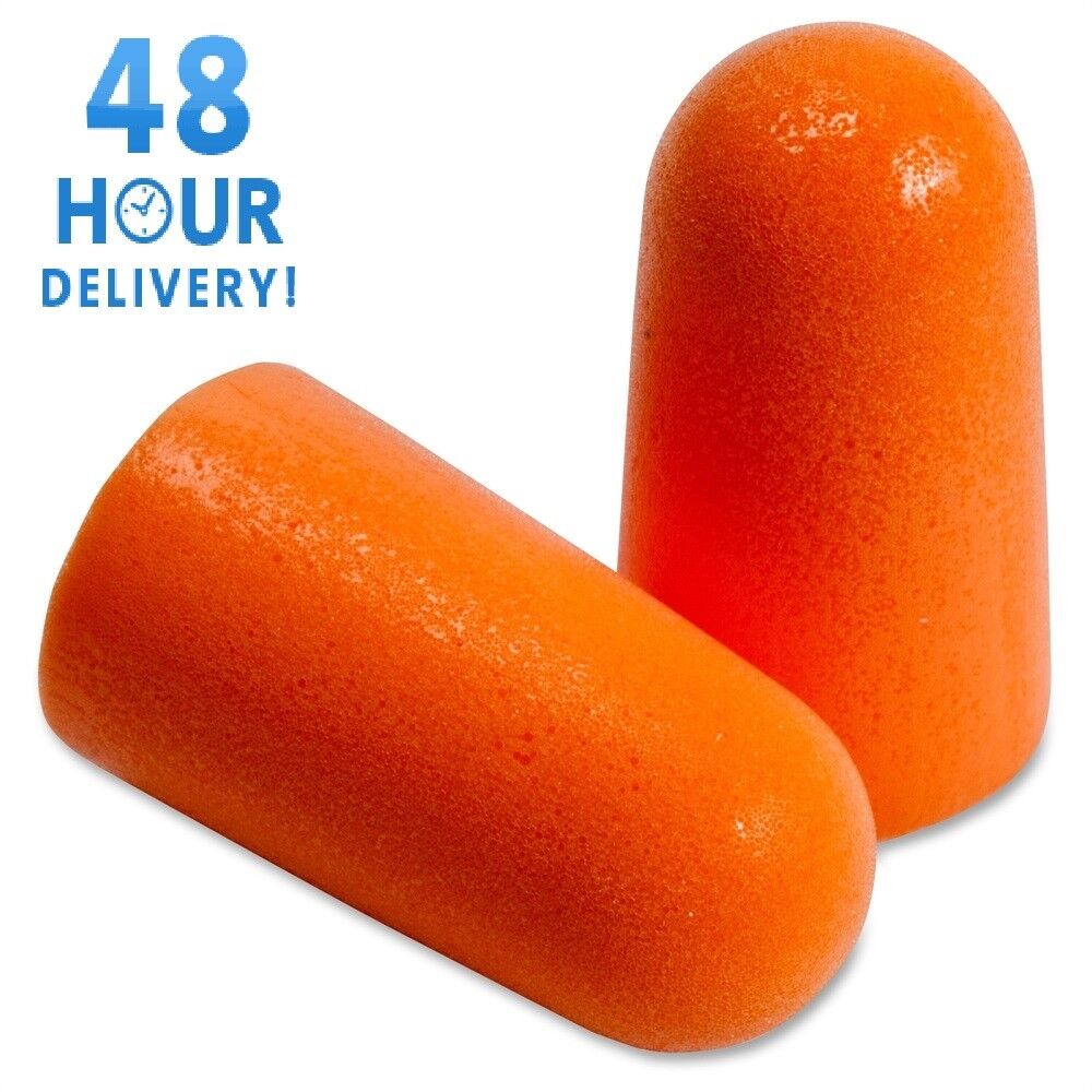 Ear Plugs Sleep SNR 1100 33dB Hypoallergenic foam Tapered shape work PPE