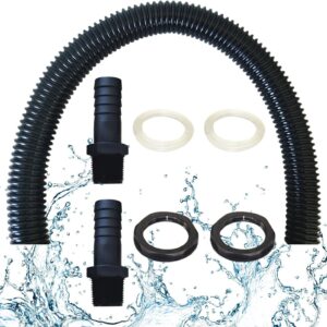 Water Butt Connector Pipe Link Kit, Connect 2 Rain Tanks Together All Sizes