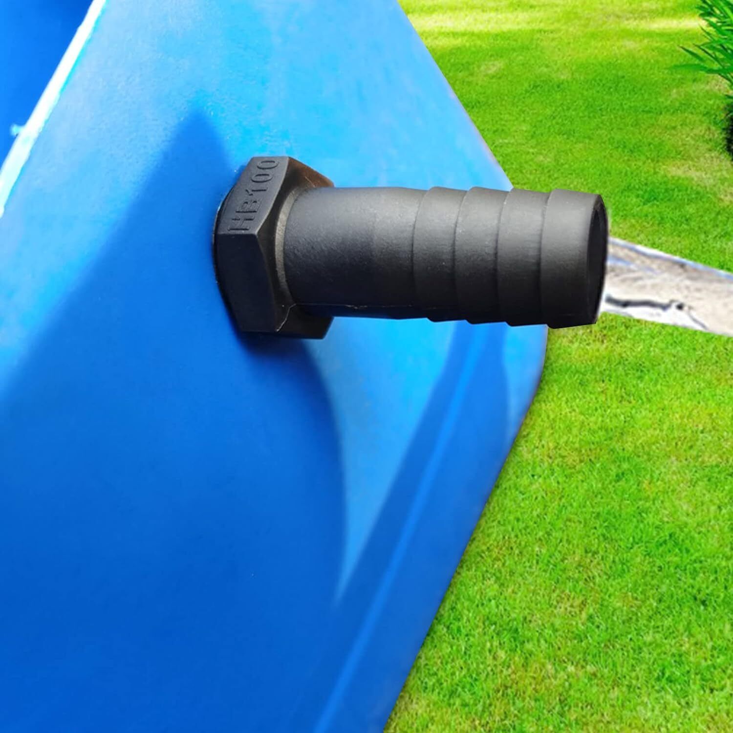 Water Butt Connector Pipe Link Kit, Connect 2 Rain Tanks Together All Sizes - Image 6