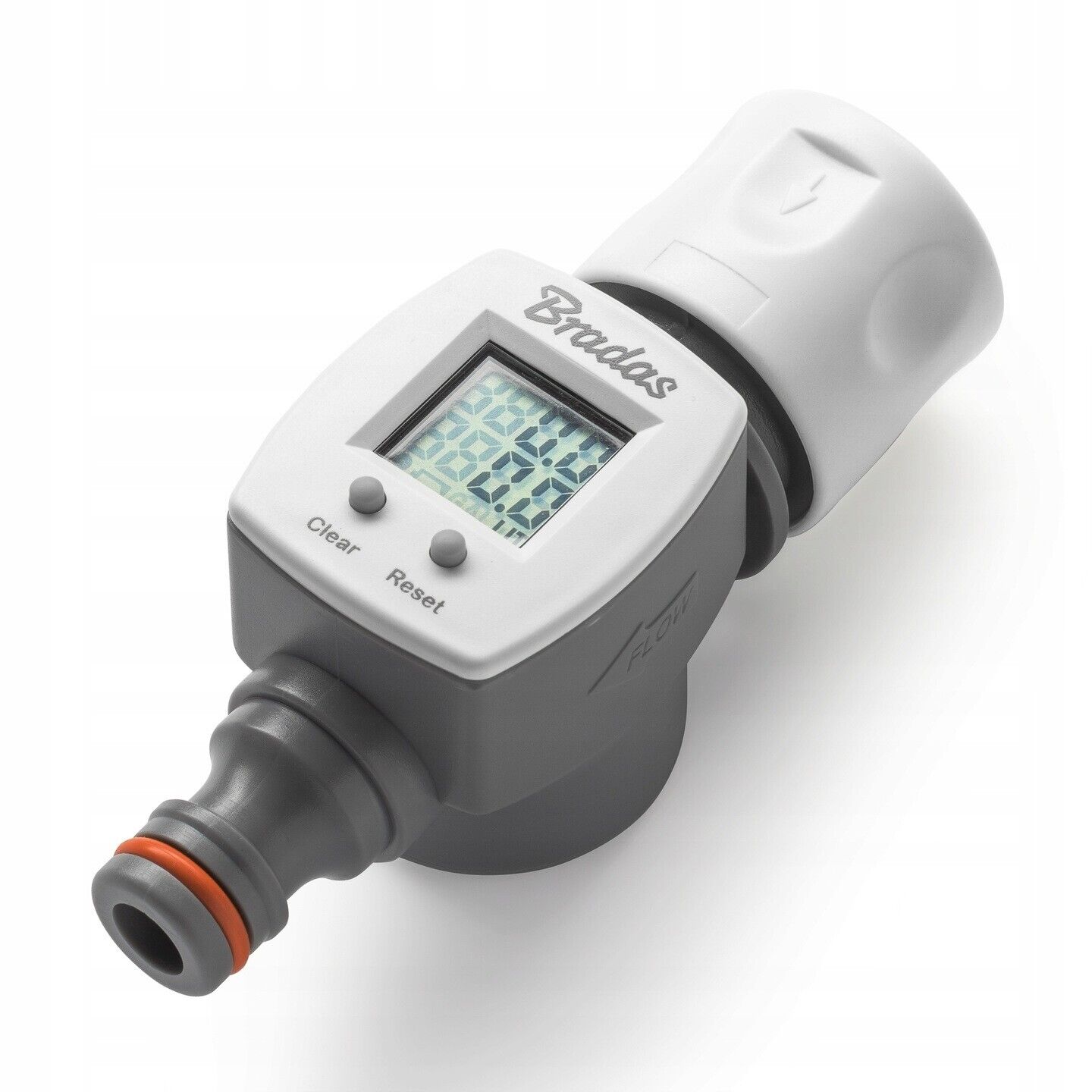 Water Flow Meter Garden Tap Counter Measure with Quick Connect to Hose Outlet - Image 3