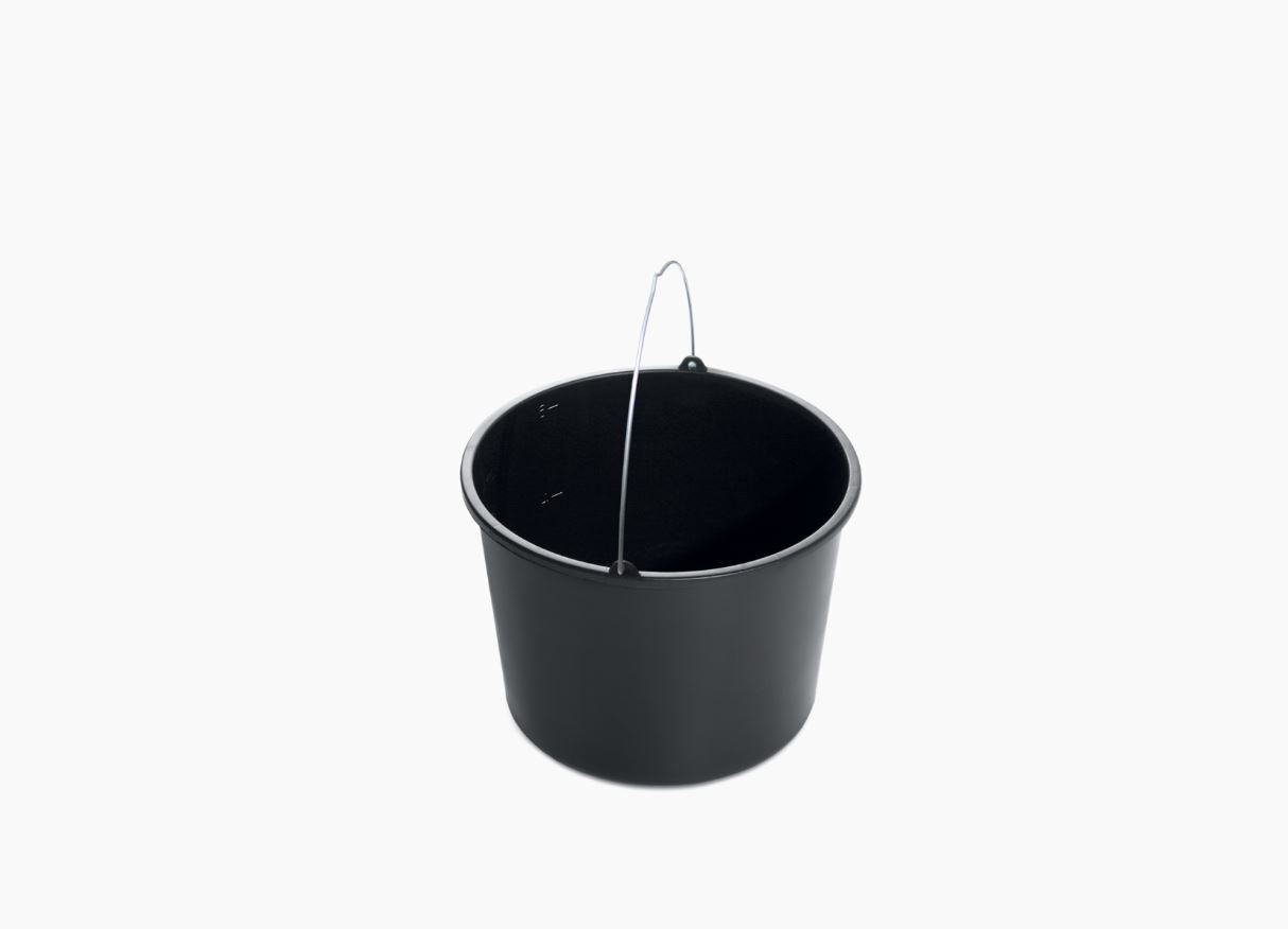 Plastic Bucket Black Heavy Duty Standard Builders Equestrian Various sizes - Image 9