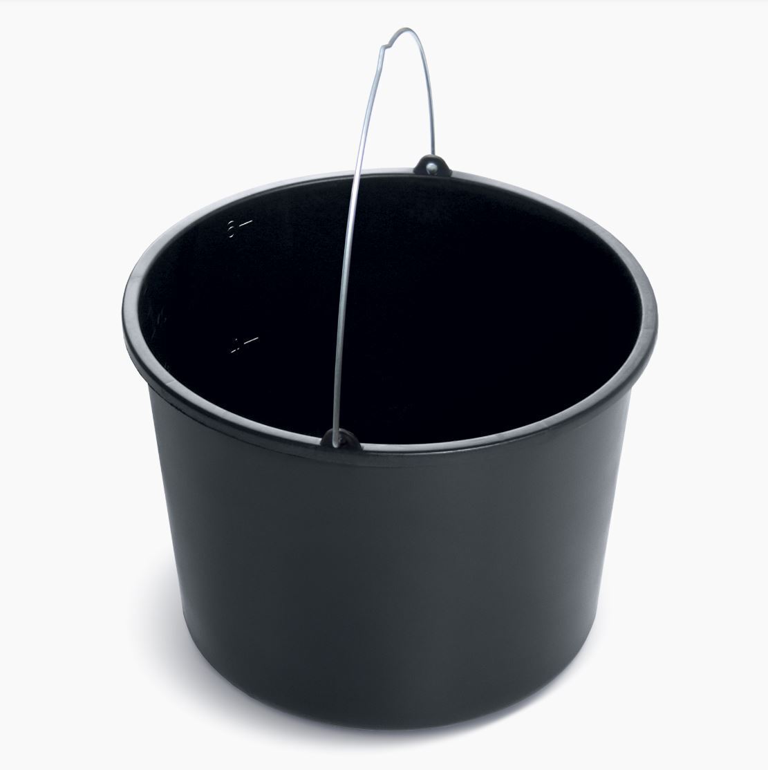 Plastic Bucket Black Heavy Duty Standard Builders Equestrian Various sizes - Image 10
