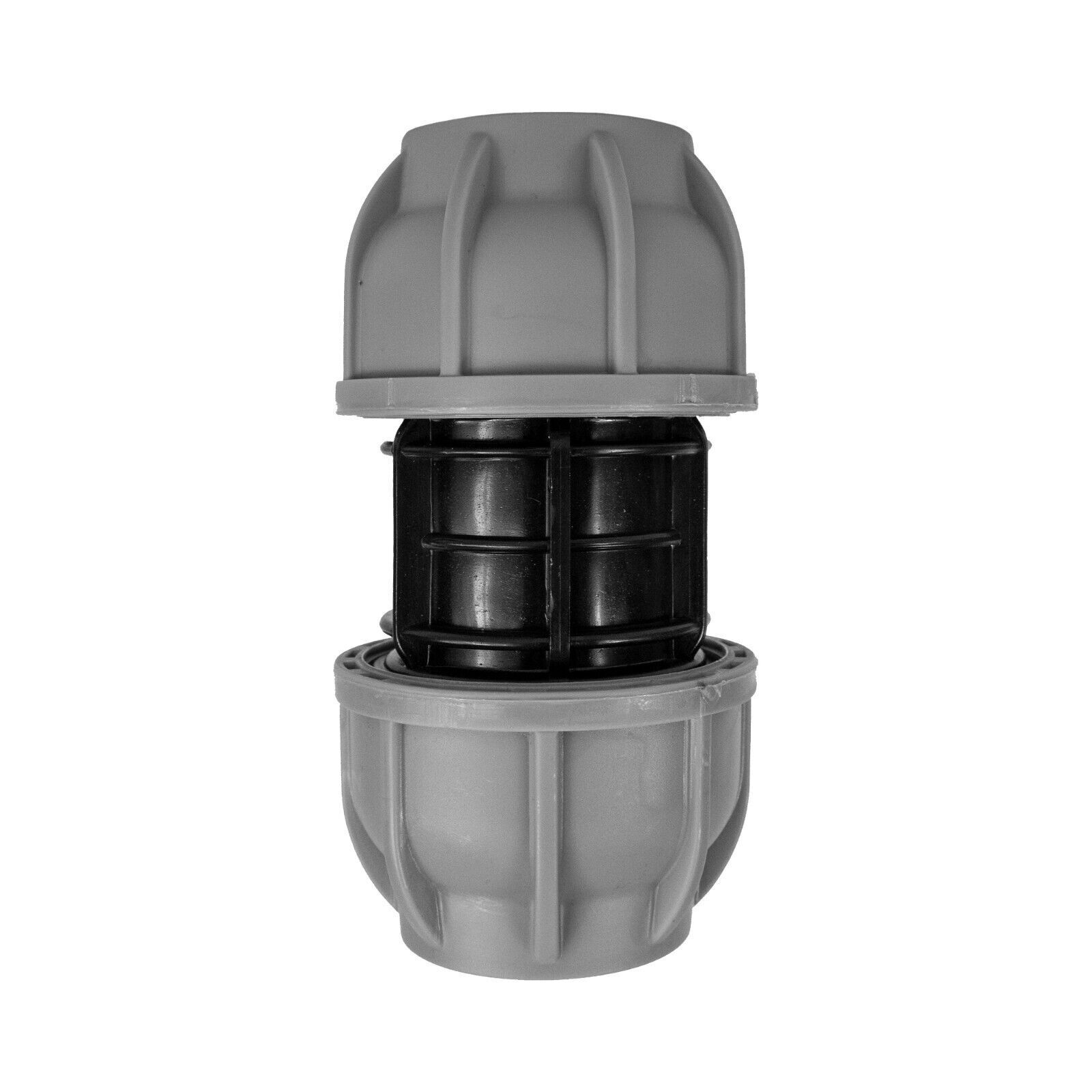 MDPE Compression Connector Fittings: 20mm, 25mm, 32mm, 40mm 50mm LDPE water pipe - Image 8