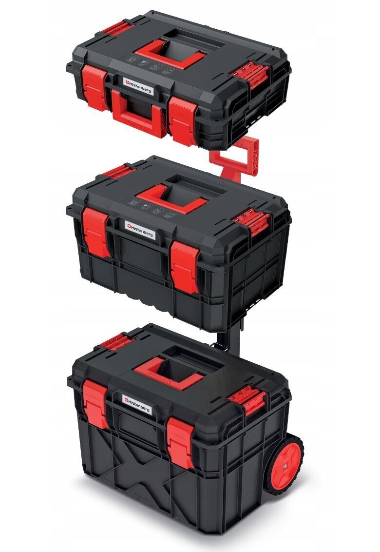 Tough Modular System Mobile Workshop Tool Storage Box Wheels Platform Kistenberg - Image 3