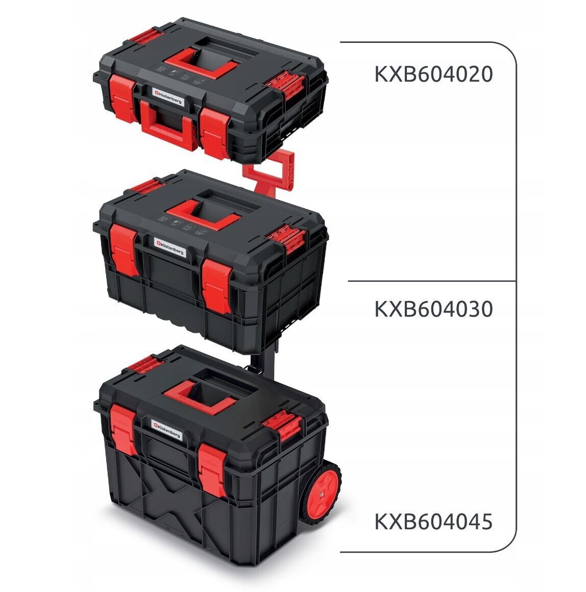 Tough Modular System Mobile Workshop Tool Storage Box Wheels Platform Kistenberg - Image 4