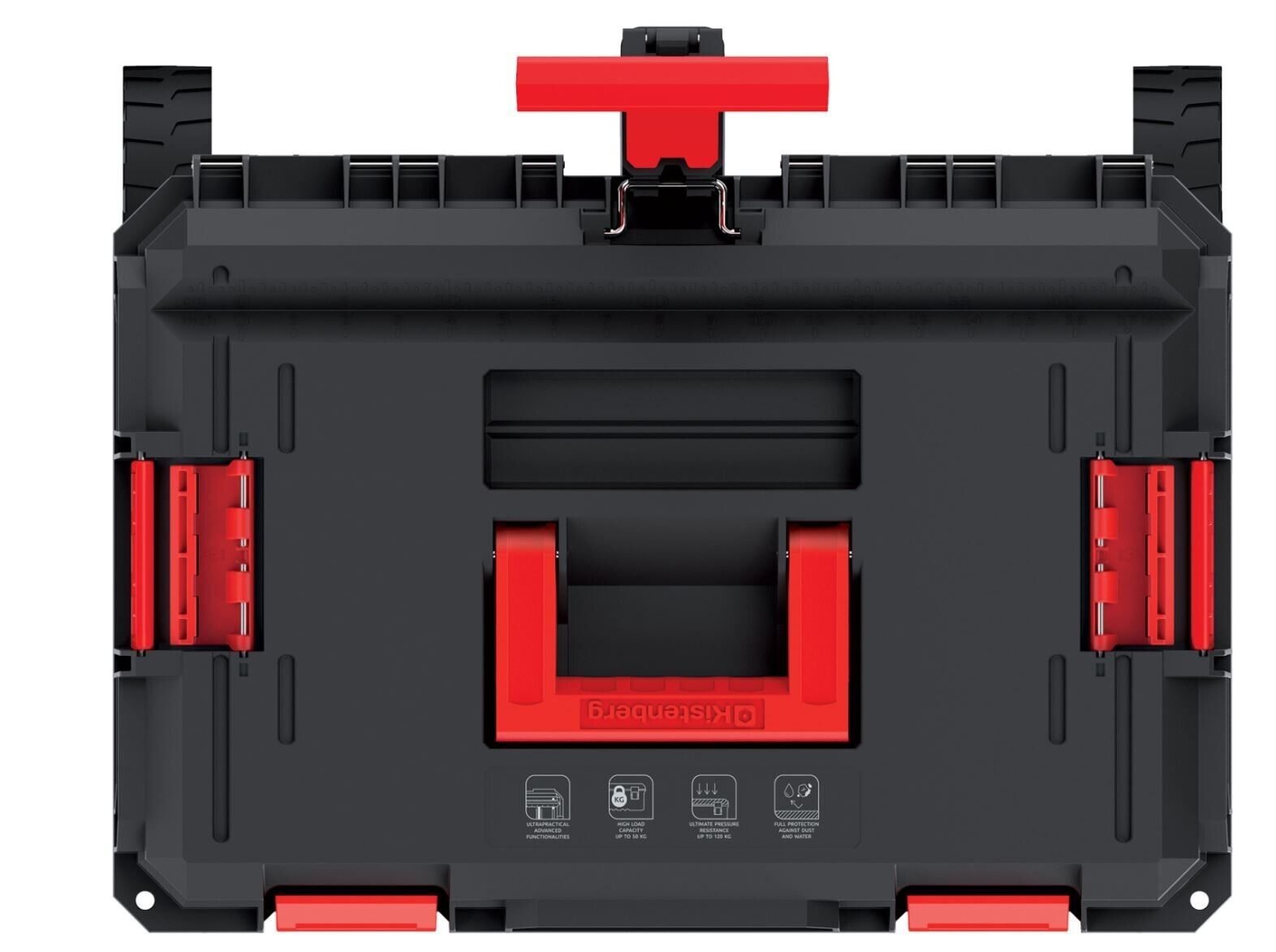 Tough Modular System Mobile Workshop Tool Storage Box Wheels Platform Kistenberg - Image 7