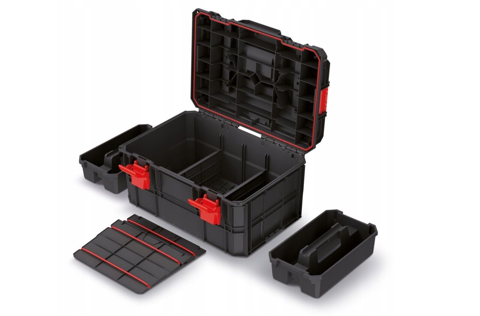 Tough Modular System Mobile Workshop Tool Storage Box Wheels Platform Kistenberg - Image 11