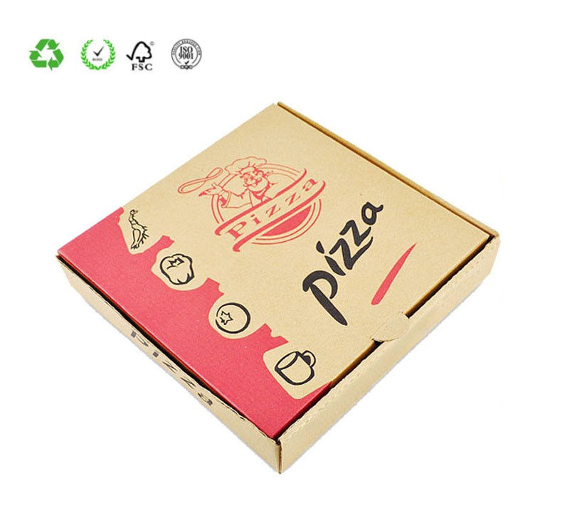 Pizza Boxes, Takeaway Pizza Cake Strong Quality Postal Boxes Brown 7" - 16" inch - Image 8