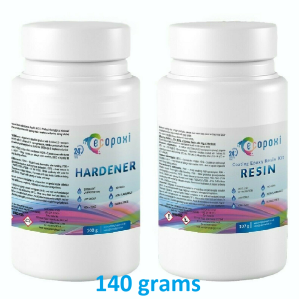 140g Epoxy Resin Clear Art Fast Cure Jewellery Craft Making Mould Starter