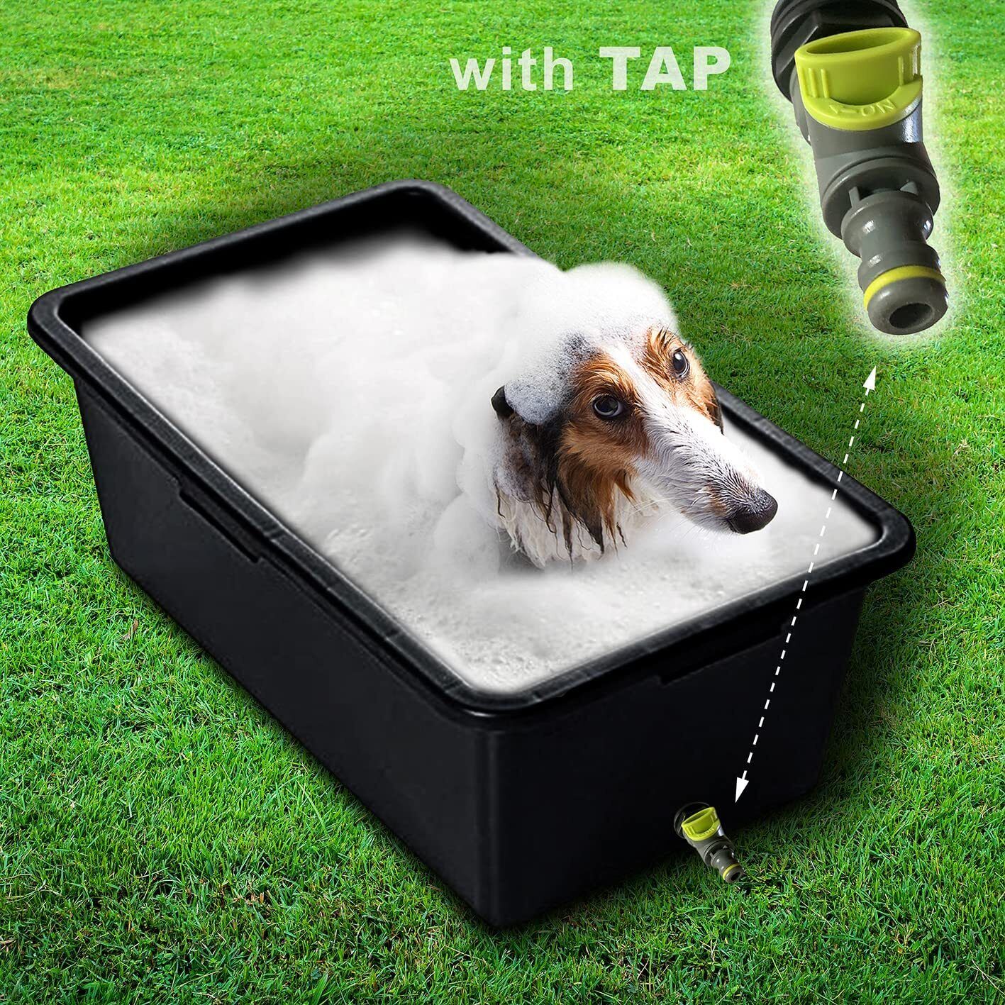 Dog Cat Pet Washing Bathtub With Drain Valve Multi Purpose Bath Tub S M L XL - Image 6