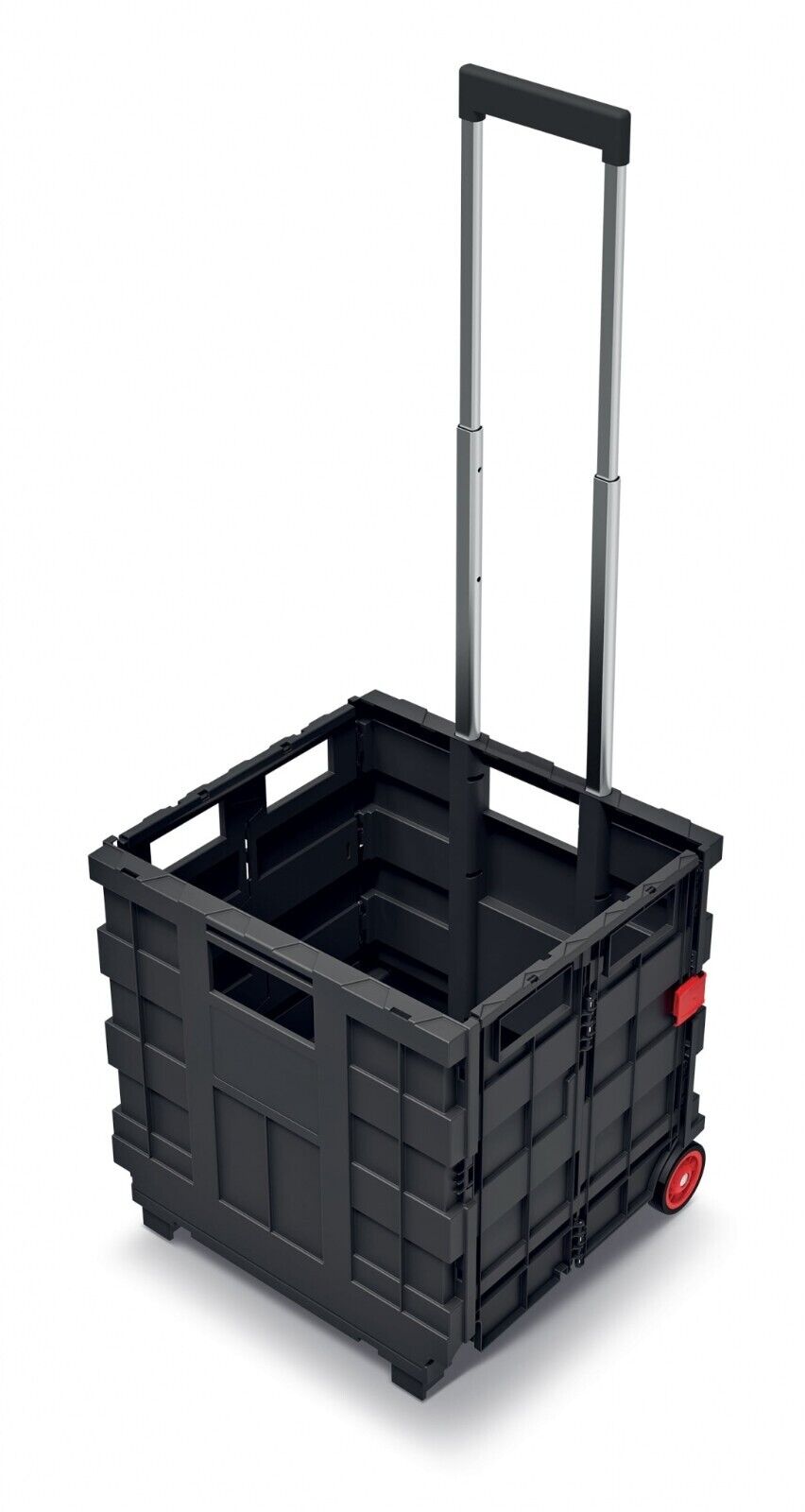 SHOPPING TROLLEY CART FOLDING FOLDABLE ROLLING CAR BOOT STORAGE BOX 30KG - Image 4