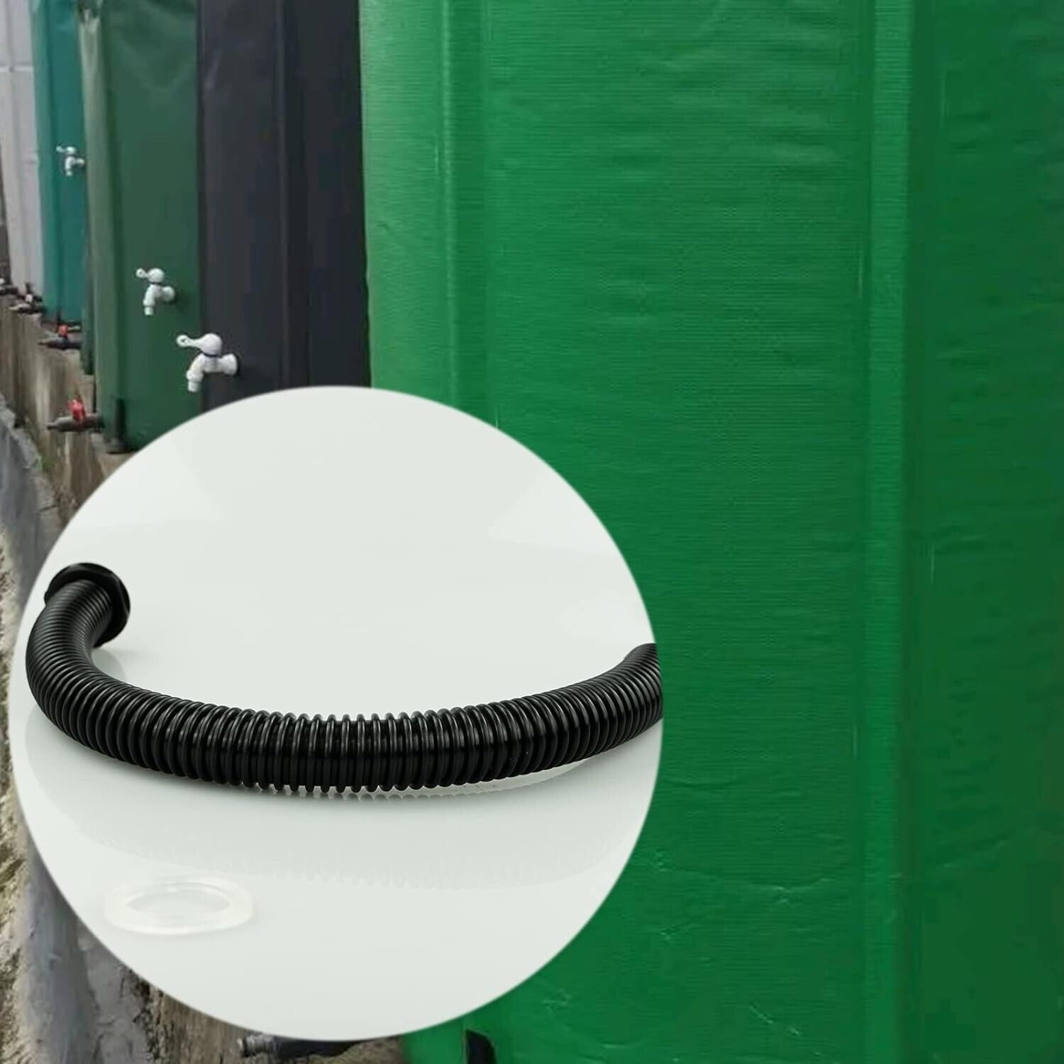 Water Butt Connector Hose Pipe Link Fittings Kit Save & Store Rainwater Garden - Image 4