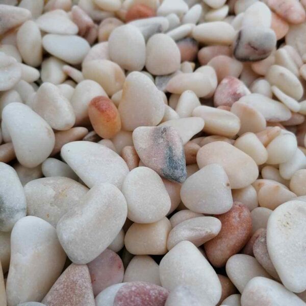 Decorative White Pink Stones / Pebbles  *** HOME & GARDEN  ** AQUARIUM