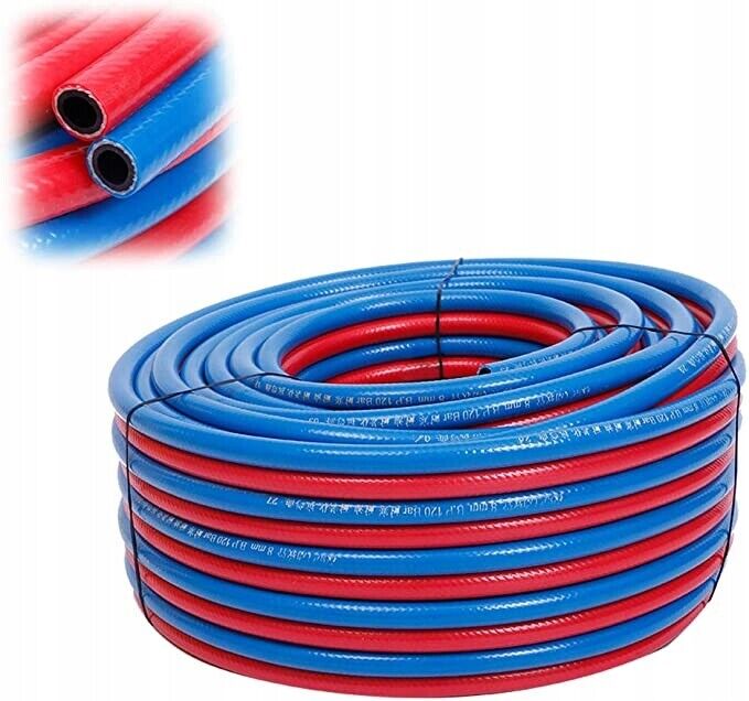 Twin Line Welding Hose 20 Bar for Oxygen and Acetylene 5/16" 6mm 9mm Cutting