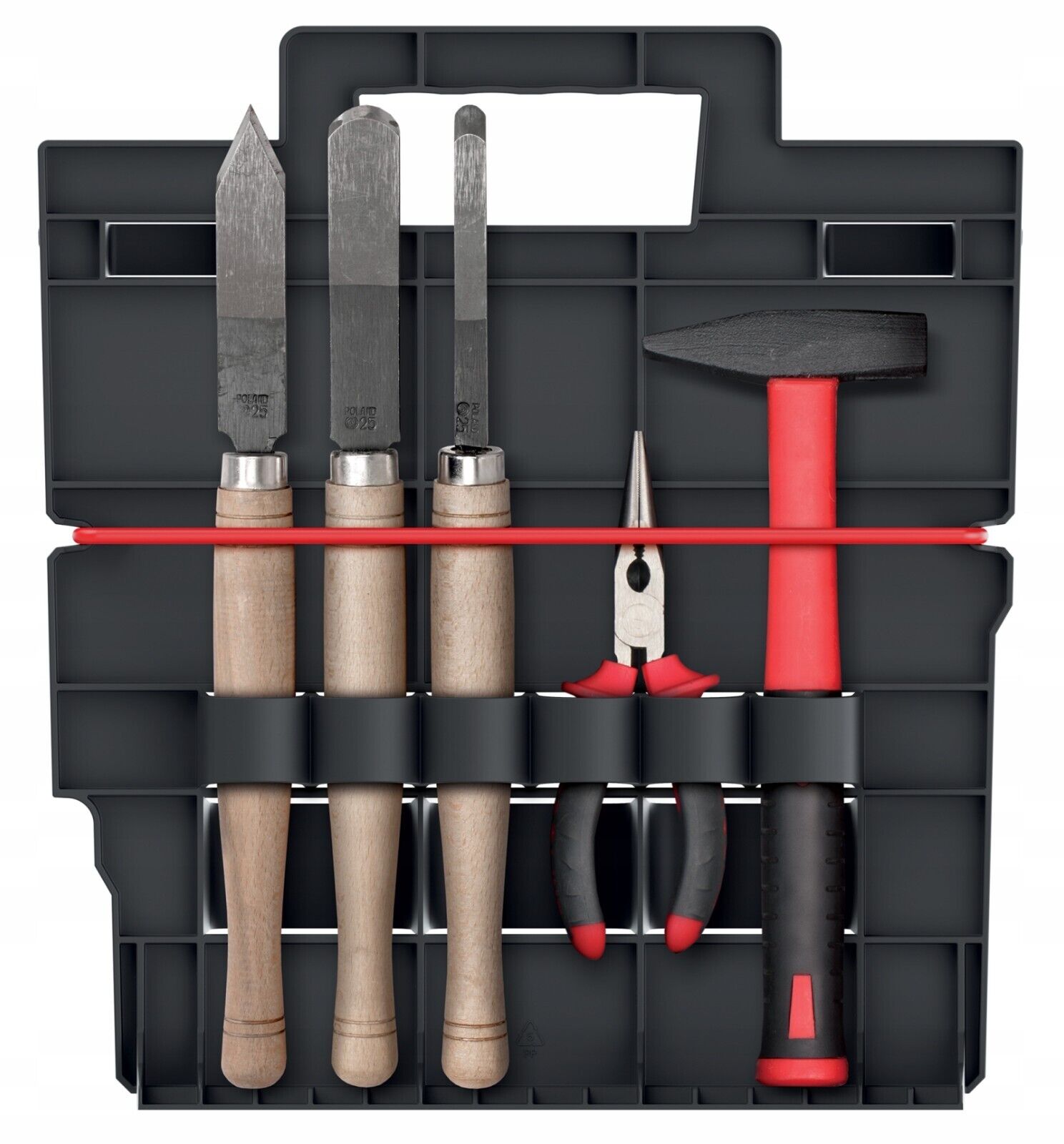 Tool Organiser Tote Carrier Tray Case Utility Storage Heavy Duty Lightweight
