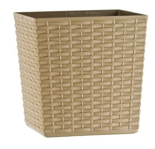 Plant Pot Rattan Square Flower Modern Decorative Large Small - Image 12