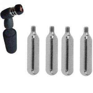 16g Threaded Cartridge Capsule CO2  or Tyre Inflator Mosa Gas Bike Pump Tube Air