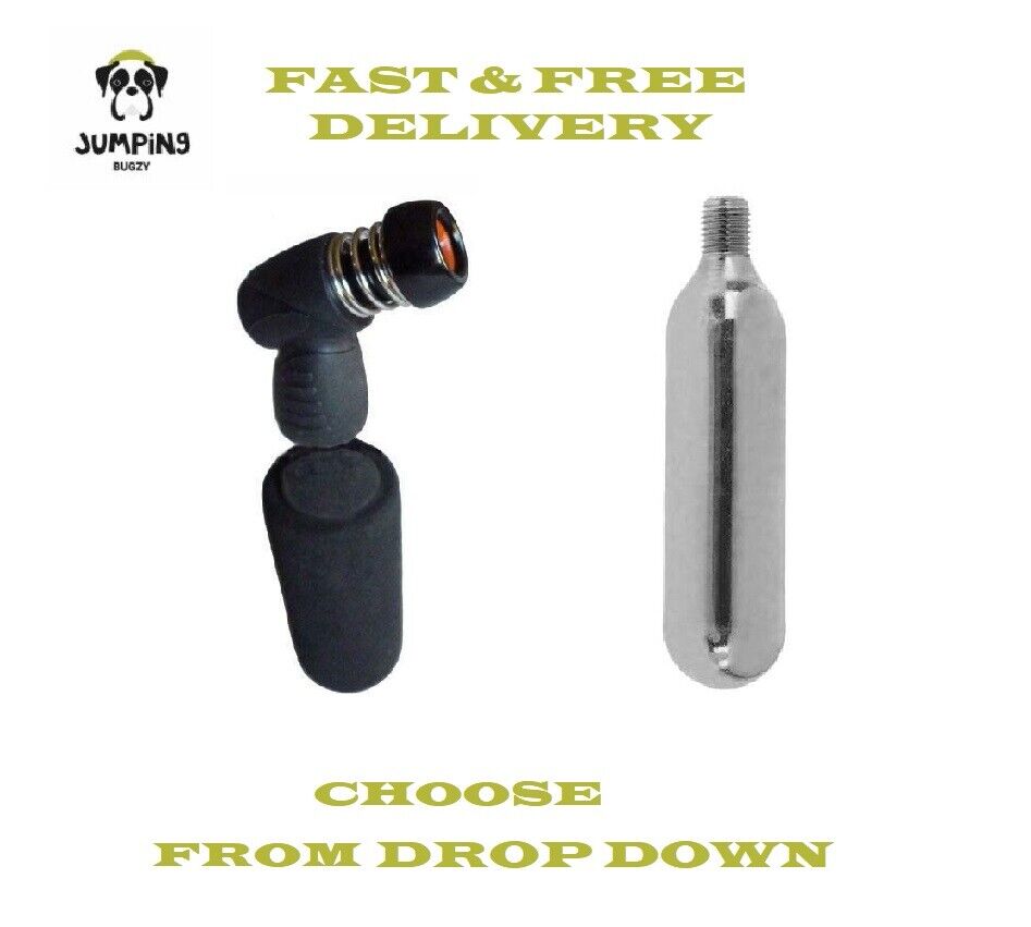 16g Threaded Cartridge Capsule CO2 or Tyre Inflator Mosa Gas Bike Pump Tube Air - Image 2