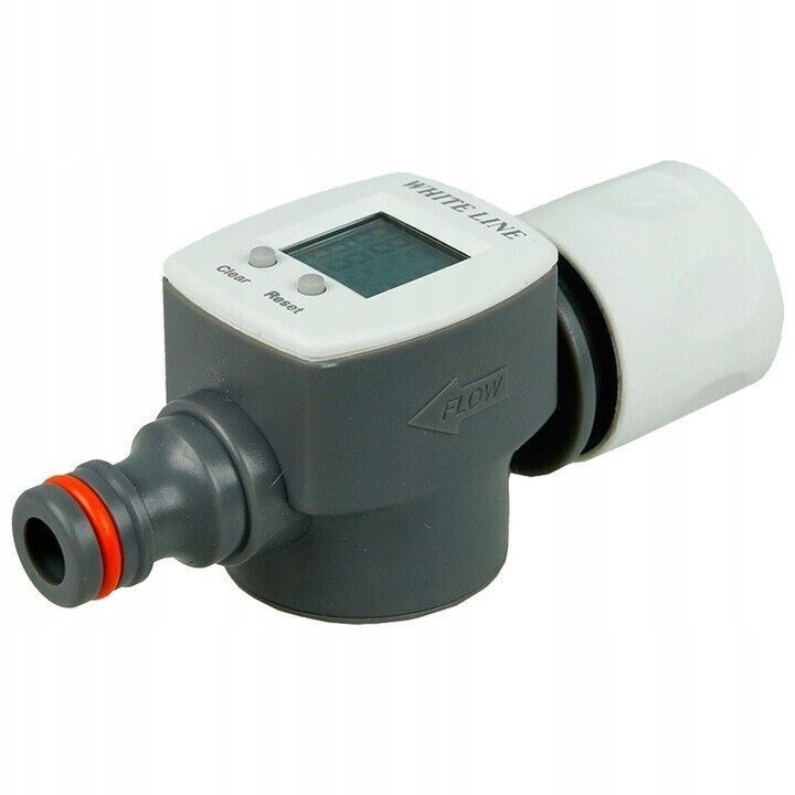 Water Flow Meter Garden Tap Counter Measure with Quick Connect to Hose Outlet - Image 6