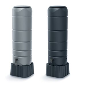 Rainwater tank Water butt Collection Storage Harvesting Balcony Terrace 110L