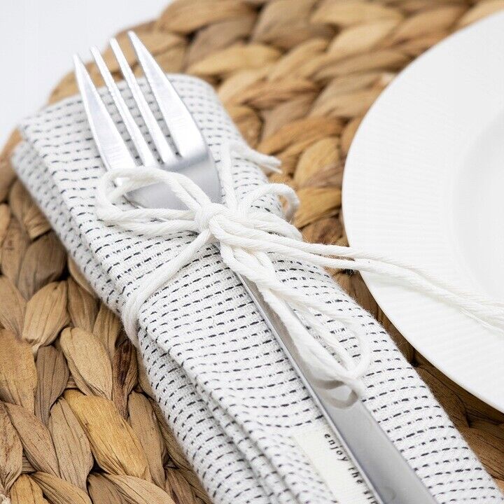 100% Cotton Twisted Cord Craft Macramé Artisan String Natural Beige 2mm - Image 4