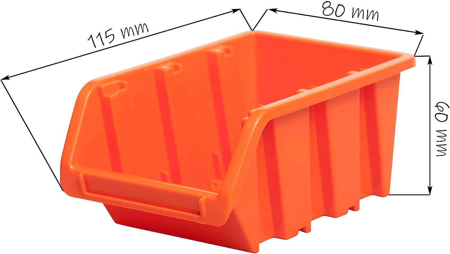 WALL MOUNTED TOOL PEG BOARD 1152mm x 780mm 150 ELEMENTS GARAGE STORAGE BINS WORKSHOP RACK SHED ORGANISER - Image 4