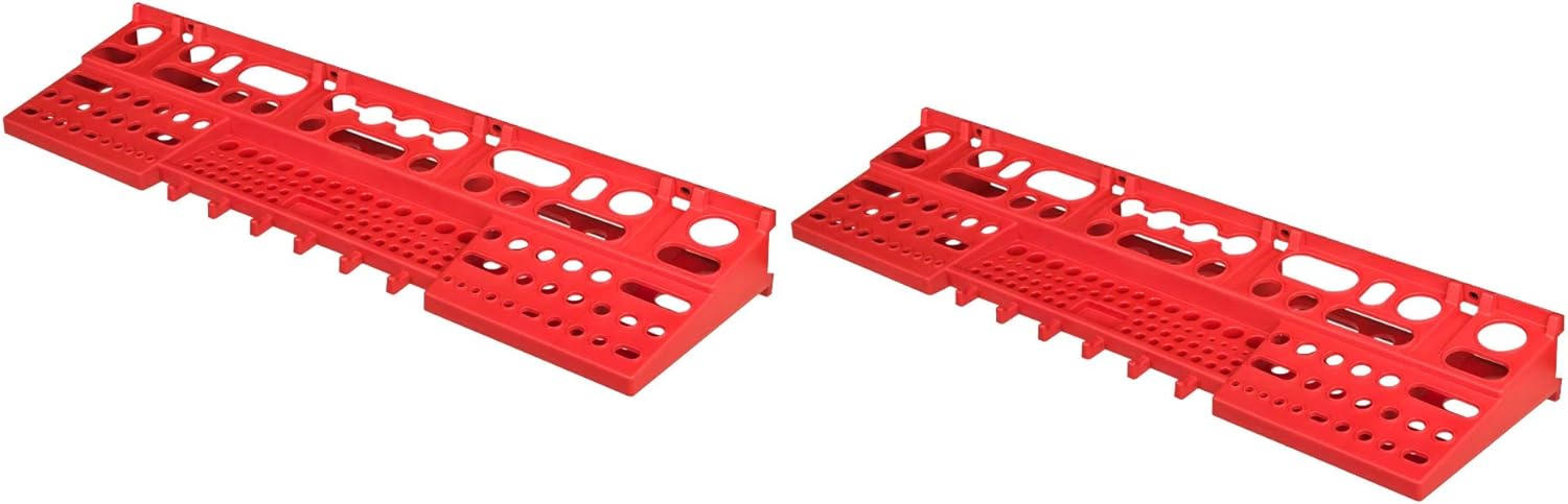 WALL MOUNTED TOOL PEG BOARD 1728mm x 780mm 92 ELEMENTS GARAGE STORAGE BINS WORKSHOP RACK SHED ORGANISER - Image 7