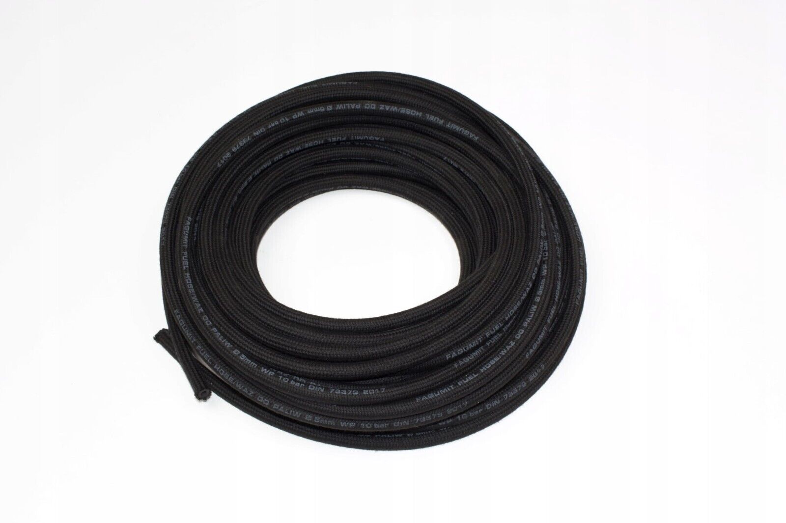BRAIDED RUBBER FUEL HOSE PIPE TUBE VACUUM PETROL UNLEADED DIESEL OIL BREATHER - Image 4